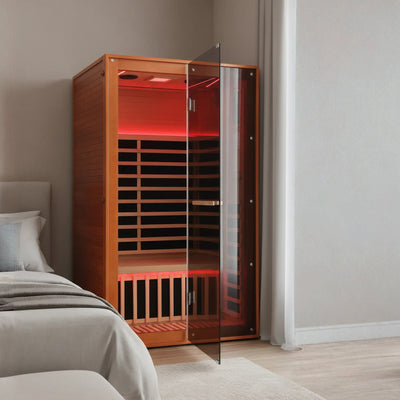 Canadian Hemlock Double Infrared Sauna