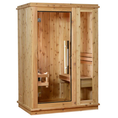 Logan 1-Person Cedar Steam Sauna