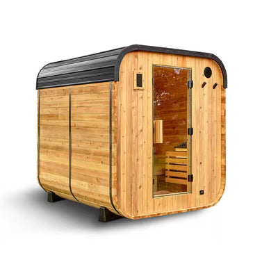 Lennon 6-Person Outdoor Cedar Sauna