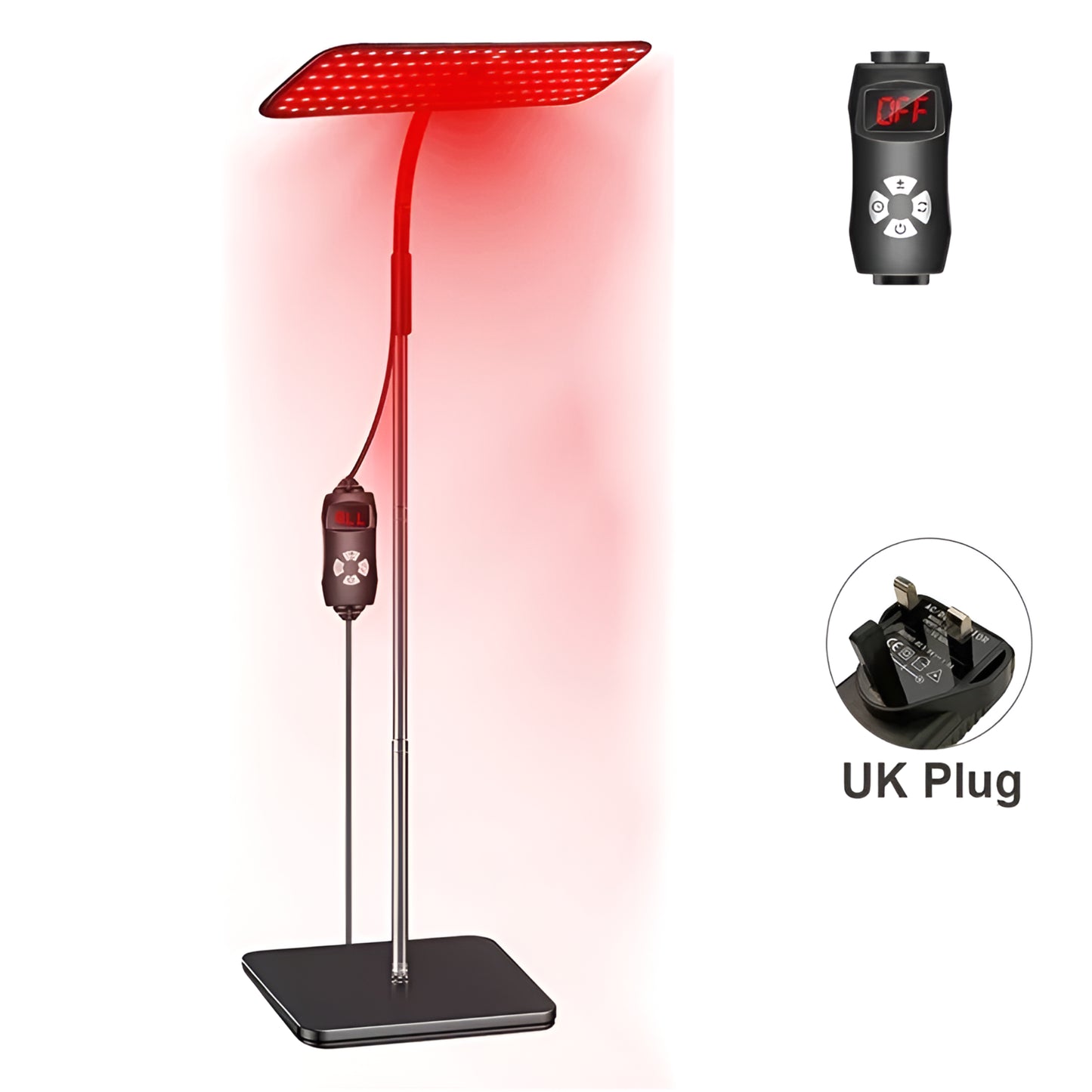 LED Red Light Therapy Panel with Stand