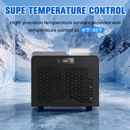 1/3 HP Smart Foldable Cold Plunge Tub and Chiller