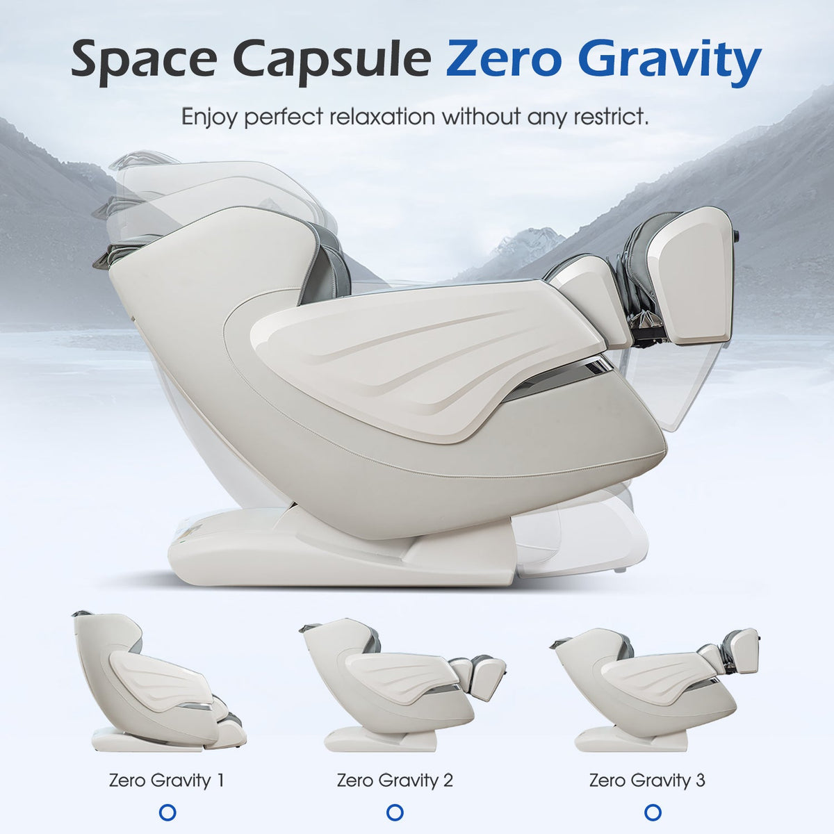 BOSSCARE GR8686 3D Massage Chair with AI Voice Control