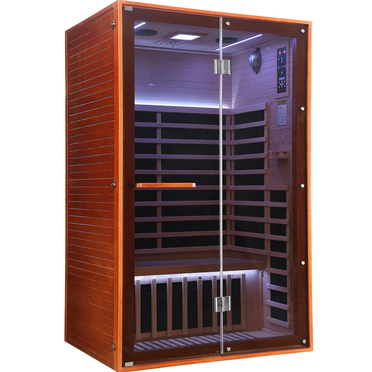 Canadian Hemlock Double Infrared Sauna