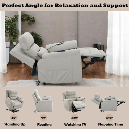 ACME Marsha Power Lift Recliner with Heat and Massage