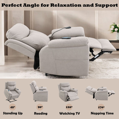 ACME Chriki Power Lift Recliner with Heat and Massage