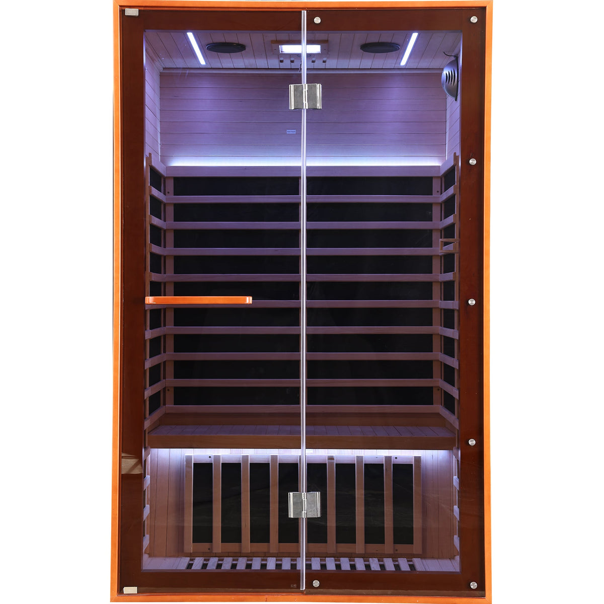 Canadian Hemlock Double Infrared Sauna