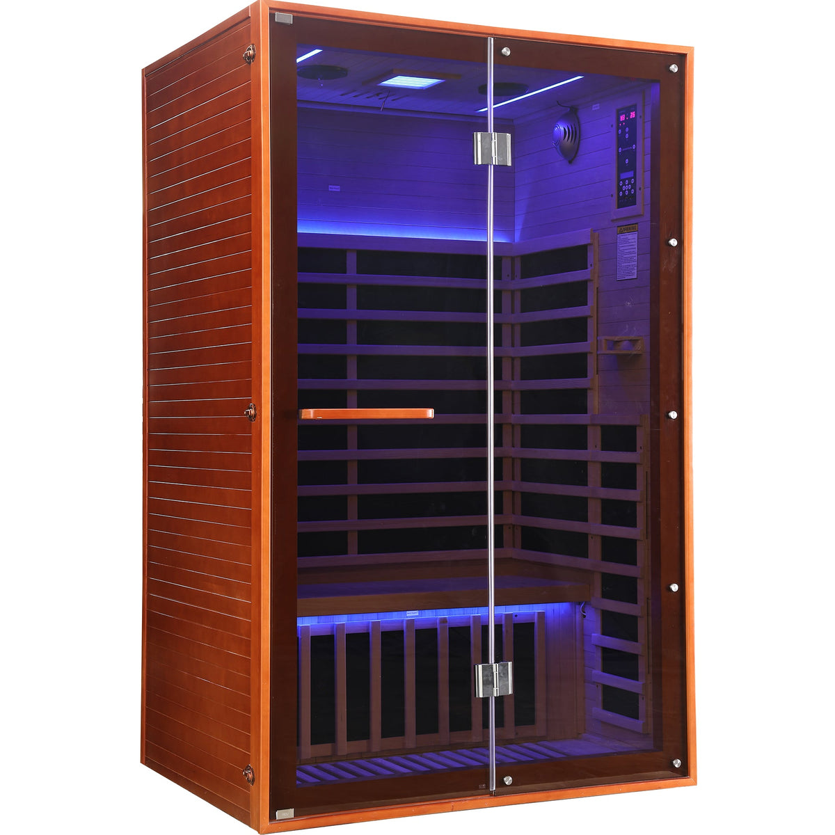 Canadian Hemlock Double Infrared Sauna