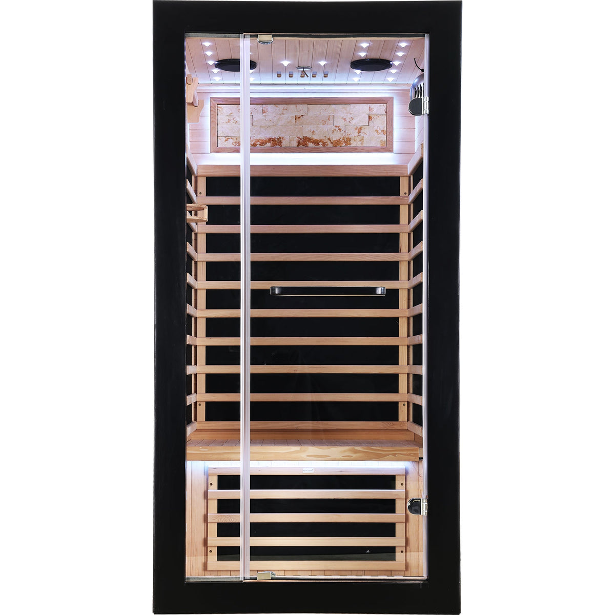 HOSAUNA Single-Person Starlight Ceiling Lighting Sauna