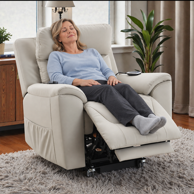 ACME Marsha Power Lift Recliner with Heat and Massage