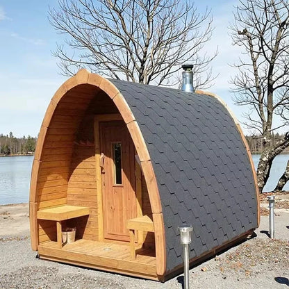 Panoramic Outdoor Sauna Room (8 Builds)
