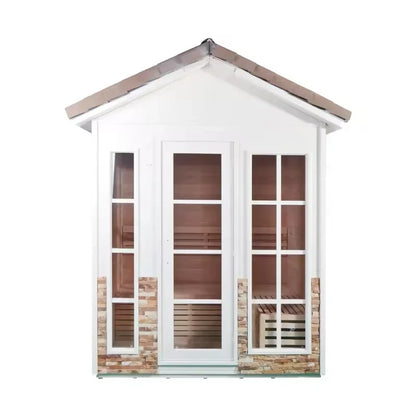 Panoramic Outdoor Sauna Room (8 Builds)
