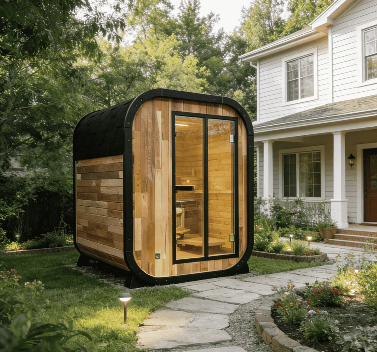Panoramic Outdoor Sauna Room (8 Builds)