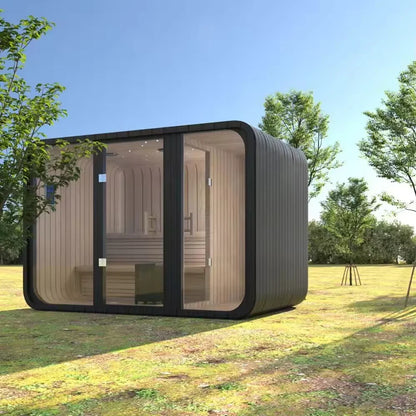 Panoramic Outdoor Sauna Room (8 Builds)