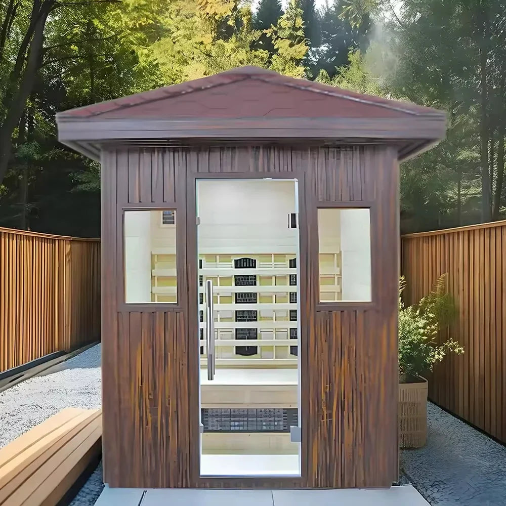 Panoramic Outdoor Sauna Room (8 Builds)