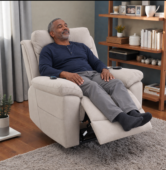 ACME Chriki Power Lift Recliner with Heat and Massage