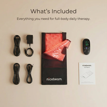 Nicebeam Full-Body Red and Near-Infrared Light Therapy Bag