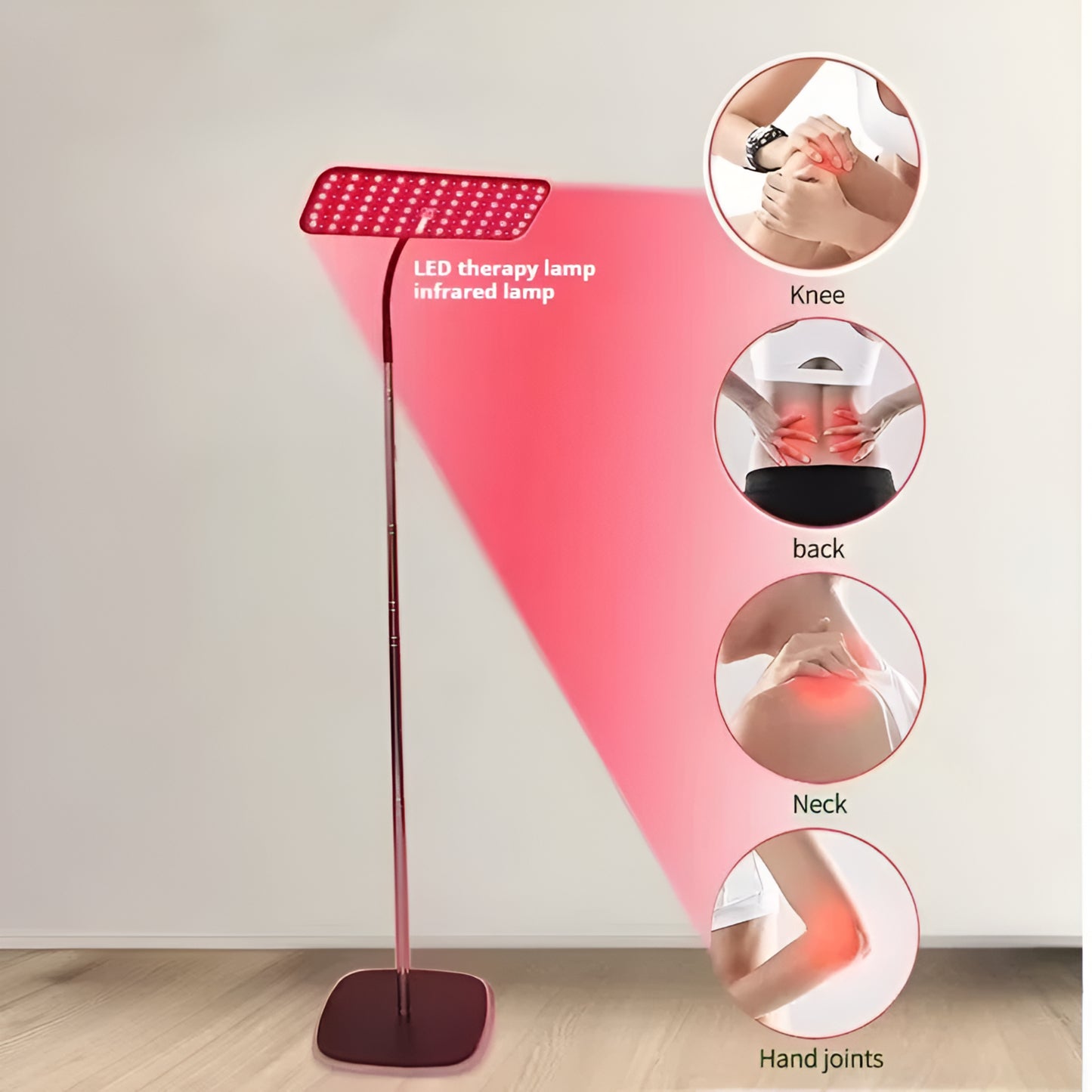 LED Red Light Therapy Panel with Stand