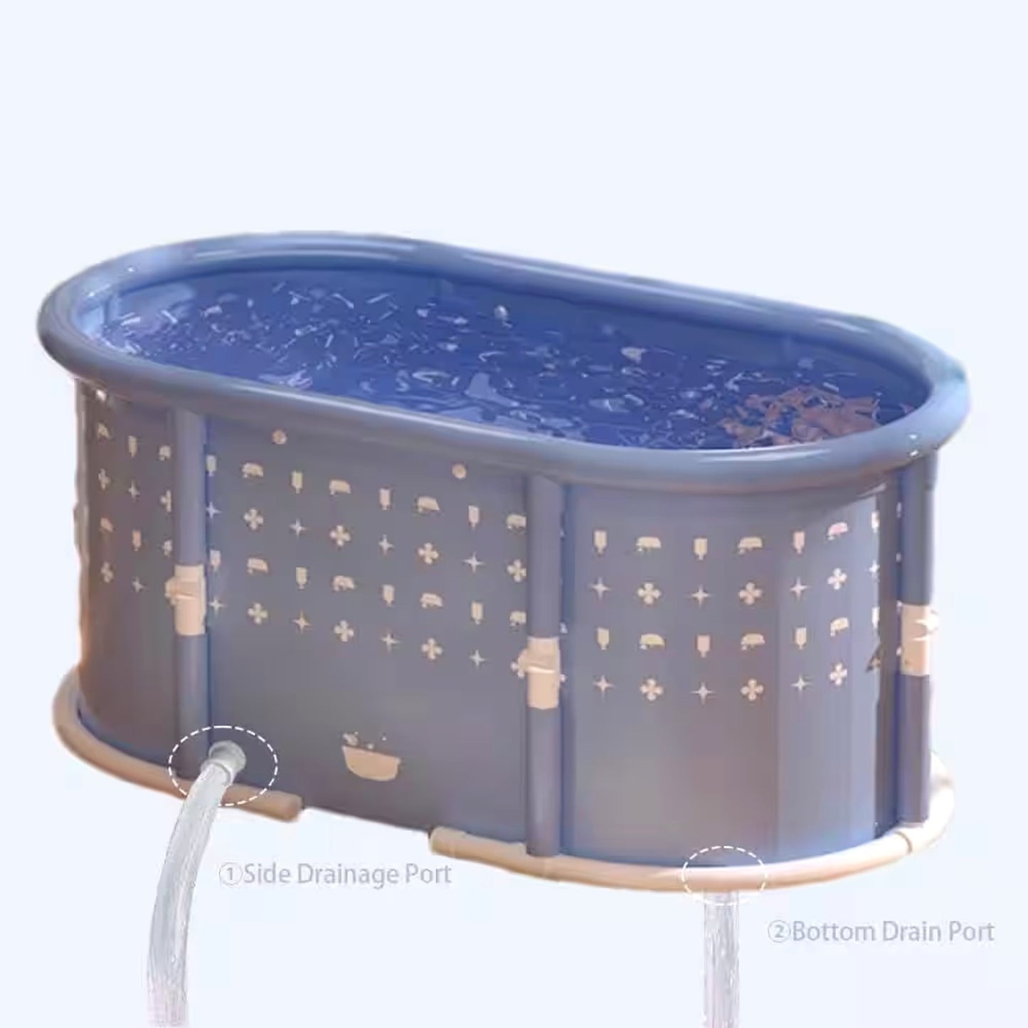 Foldable Hot & Cold Soaking Tub