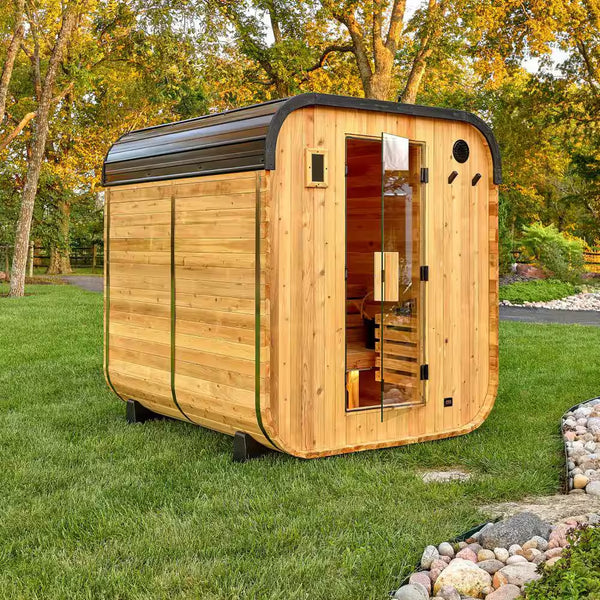 Lennon 6-Person Outdoor Cedar Sauna
