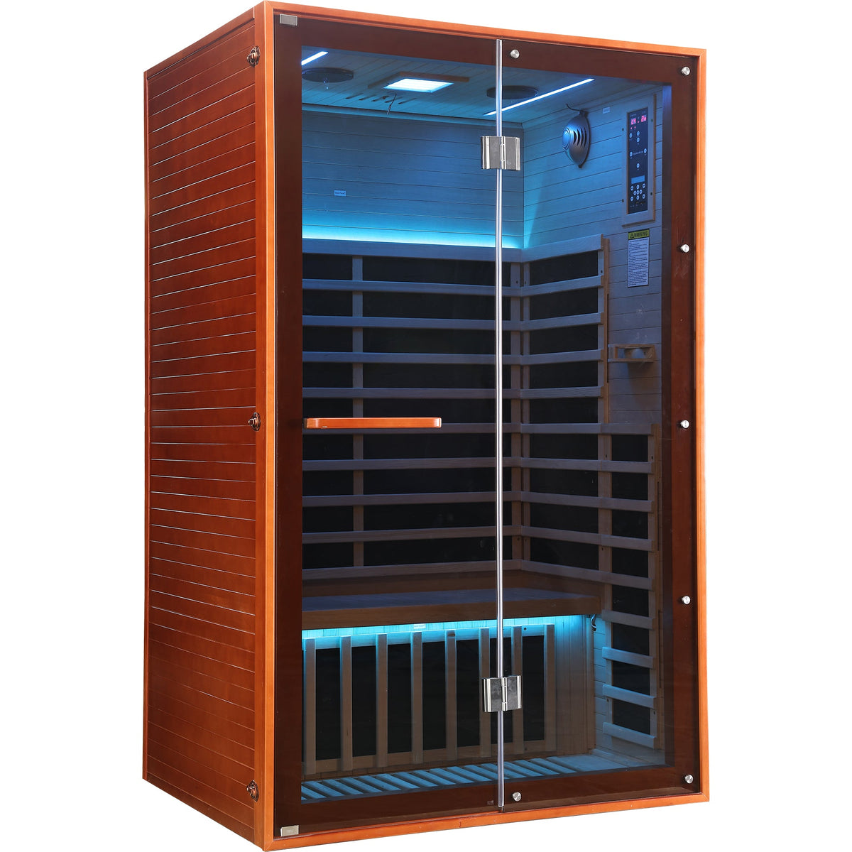 Canadian Hemlock Double Infrared Sauna