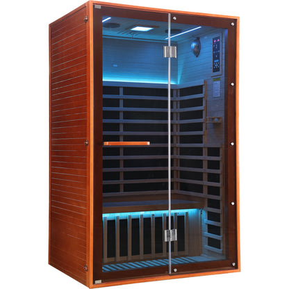 Canadian Hemlock Double Infrared Sauna