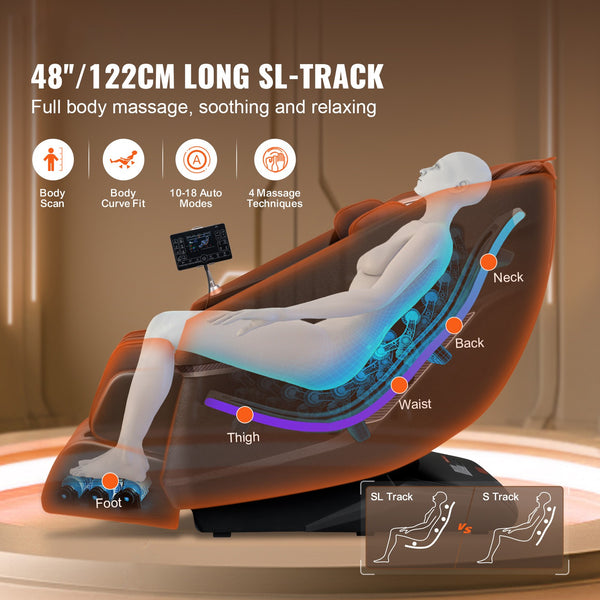 Full Body Zero Gravity Shiatsu Massage Chair