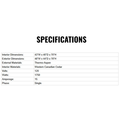 Finnmark FD-2 Full-Spectrum 2-Person Infrared Sauna