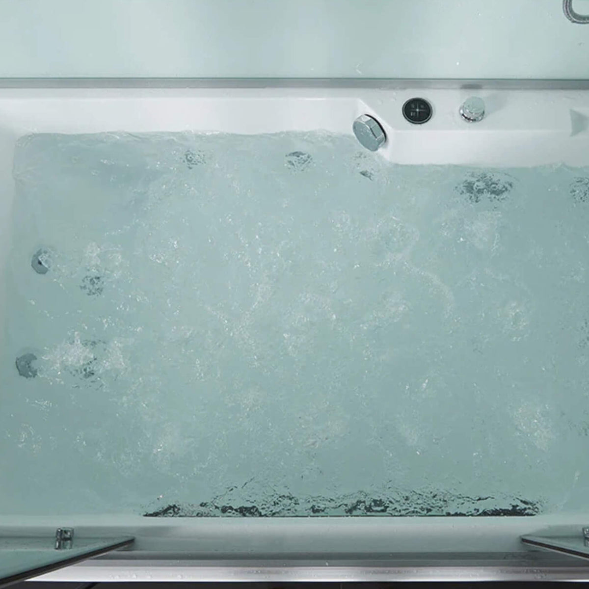 Maya Bath Platinum Catania Steam Shower & Whirlpool Tub