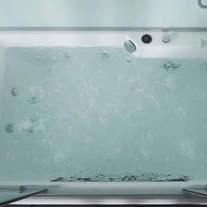 Maya Bath Platinum Catania Steam Shower & Whirlpool Tub