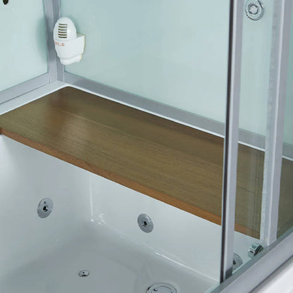 Maya Bath Platinum Catania Steam Shower & Whirlpool Tub