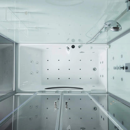 Maya Bath Platinum Catania Steam Shower & Whirlpool Tub