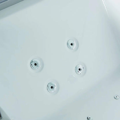 Maya Bath Platinum Catania Steam Shower & Whirlpool Tub