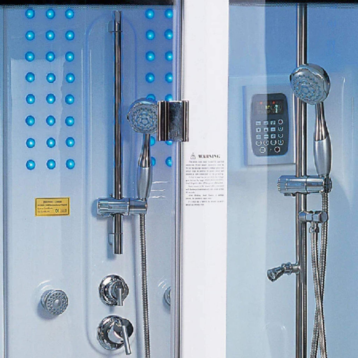 Maya Bath Siena 2-Person Steam Shower & Whirlpool Tub
