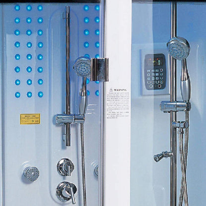 Maya Bath Siena 2-Person Steam Shower & Whirlpool Tub