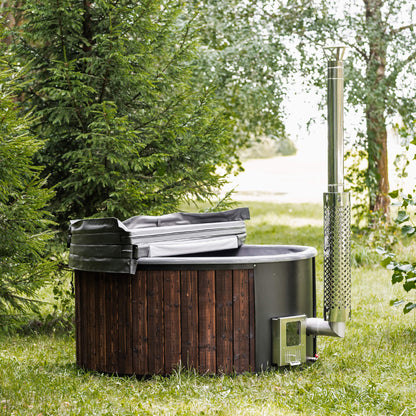 MWT4 4-Person ThermoWood Wood-Fired Hot Tub