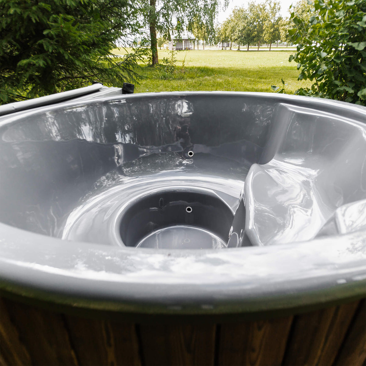 MWT4 4-Person ThermoWood Wood-Fired Hot Tub