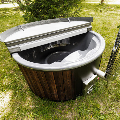 MWT4 4-Person ThermoWood Wood-Fired Hot Tub