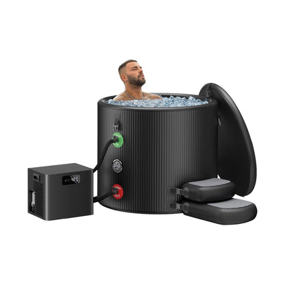 FCP Premium XL 120-Gallon Cold Plunge with 1/3 HP Chiller