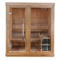 Charleston 4-Person Indoor Traditional Sauna