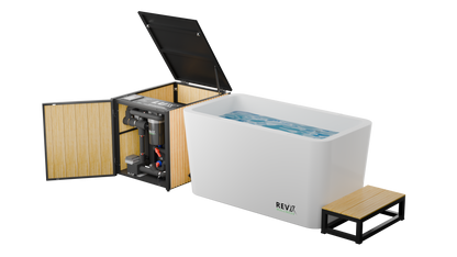RevX X Tub Cold Plunge with LUX Chiller & Filtration System